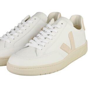 VEJA V-12 Men's White and tan/beige Sneakers